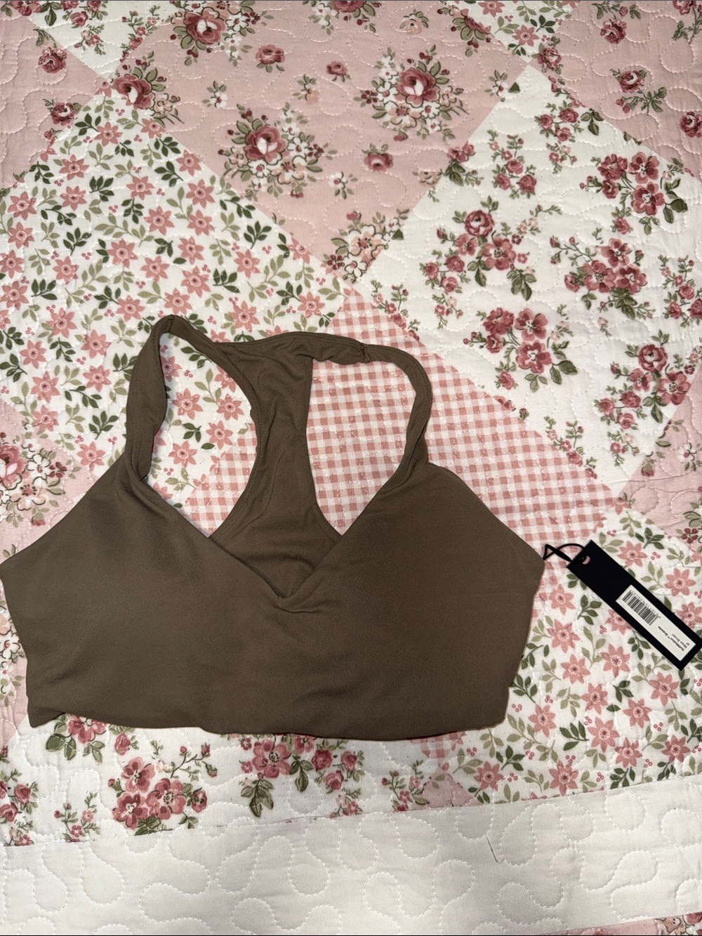 Oner Active Seamless Racerback Bralette - Brown